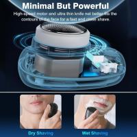 Mini máquina de afeitar Eléctrica para hombres, Eléctricas en seco y húmedo, cargables por USB - details 4
