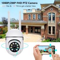 Cámara IP Wifi YCC365 plus Inteligente Con Zoom Digital 4X Y Detección De Humanos AI 1080P Cámara De Seguridad Vigilancia CCTV Blanco - details 1