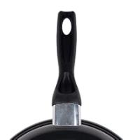 MAGEFESA Black - Sartén 30 cm de acero esmaltado, antiadherente bicapa reforzado, color negro exterior. Apta para todo tipo de cocinas, incluida inducción. 50% de ahorro energético. - details 6