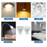 10pcs Spot LED De Bajo Voltaje GU5.3/MR16 12V 3W-7W Eficiencia Alta Luz Blanca Cálida Reemplaza Lámpara Halógena 20W 50W - details 21