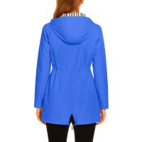 Chaqueta Impermeable Para Mujer Larga Abrigo De Lluvia Con Capucha Para Ciclismo Y Escalada Técnica De Poliéster Secado Rápido - details 24