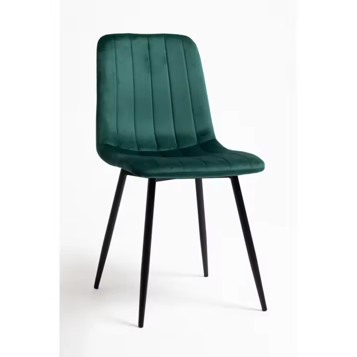 Silla Miller Black Terciopelo - Verde - 1