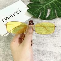 Gafas De Sol Oval UV400 Unisex Retro Pequeño Marco Moda Protección Sol Verano Diseño Vintage Gafas De Protección Diaria - details 3