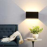 Lámpara De Pared LED Impermeable Moderna Y Minimalista Para Exterior Hotel Corredor Y Escalera Luz De Noche Para Dormitorio Y Sala De Estar Material De Aluminio - details 5