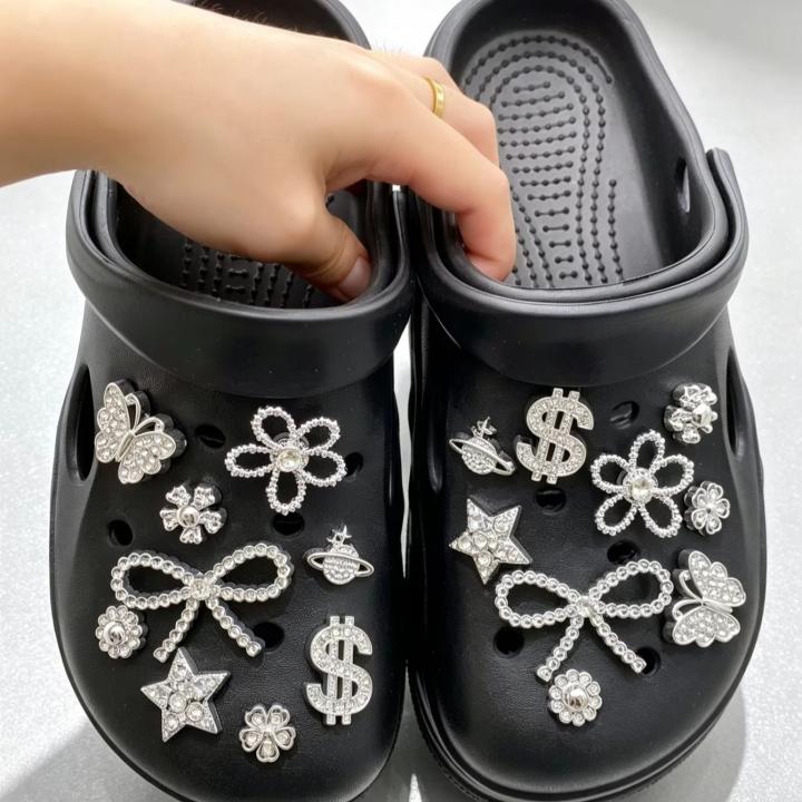 18-piece shoe decoration DIY casual shoe decoration - An interesting and versatile way to personalize your footwear