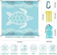 Printed Picnic Mat – Waterproof, Portable Outdoor Camping Ground Sheet for Lawn & Tent - details 4