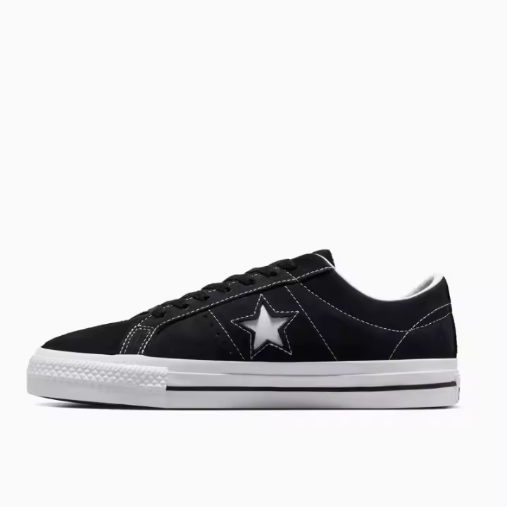 Zapatillas Negras Converse  CONS One Star Pro Suede - 1