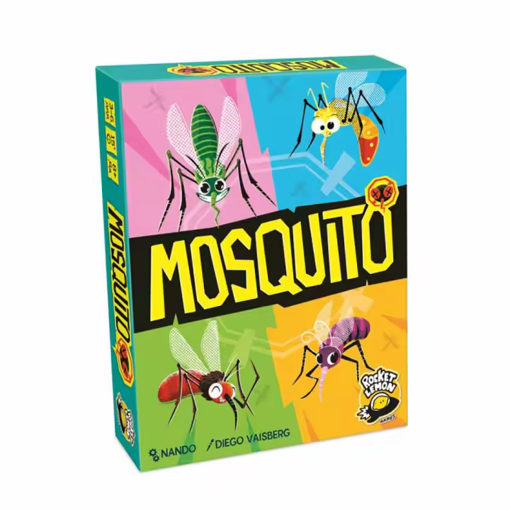 Mosquito, ¡atrápalos para ganar! Un juego de cartas editado por Rocket Lemon Games - 1