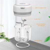 Cortador De Alimentos Eléctrico Mini 100/250ml USB Sin Cable Molidor De Ajo Para Cocina Herramienta De Frutas Y Vegetales - details 2