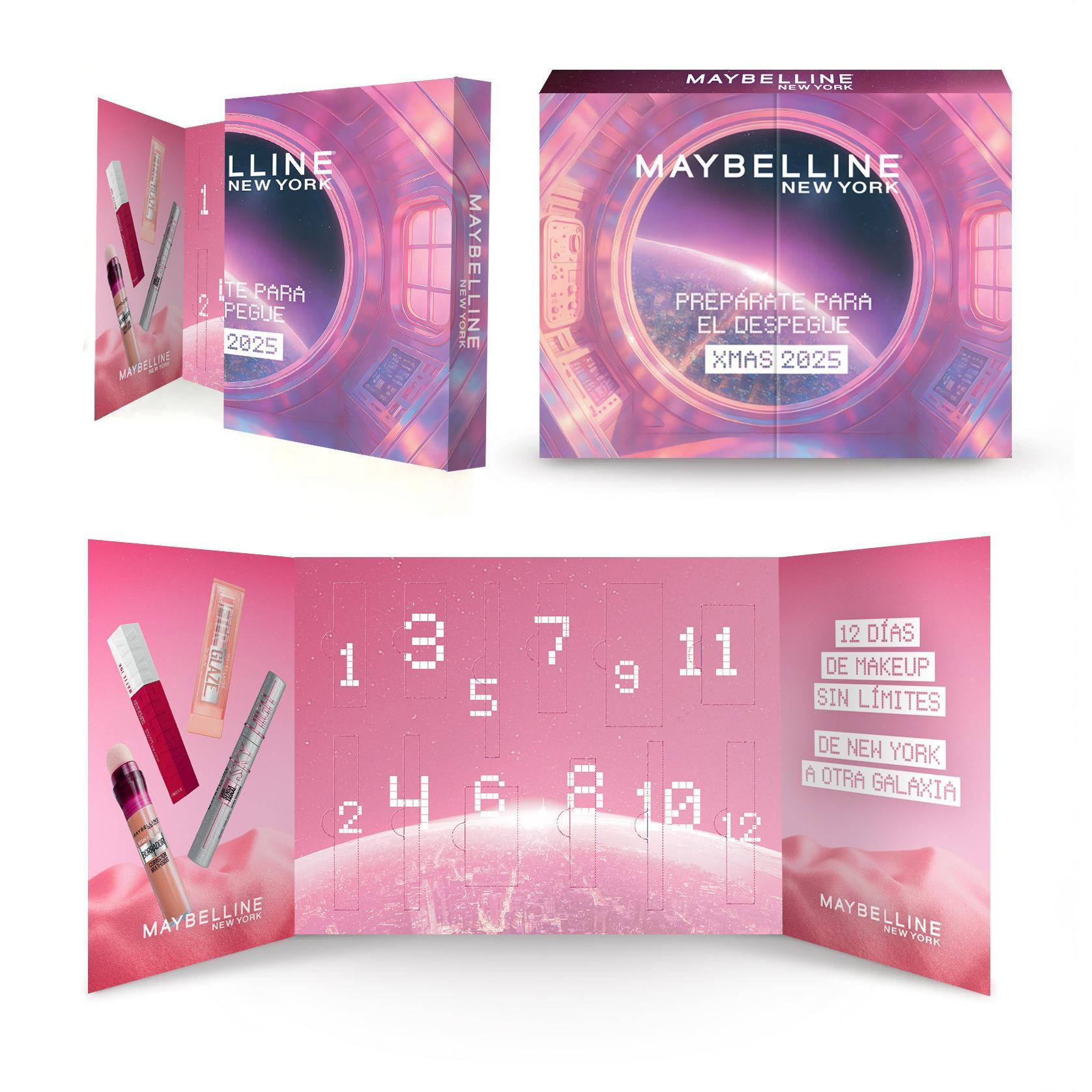 Maybelline New York | Calendario de Adviento 2025, 12 días de Make Up.