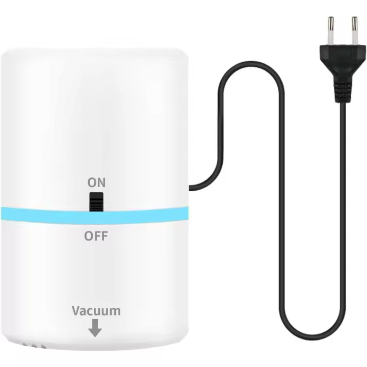 Bomba de Aire Eléctrica para Bolsas Vacio Ropa, Bolsa de Vacio Bomba 35W 220V, Bomba para Bolsas Vacio Ropa, Bomba Electrica Vacio Ultra Potente de 4,2 kPa - 1