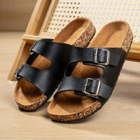 Clásicos Pantuflas Unisex Para Hombres Cómodas Verano Zapatos De Tiza Microfibra Talla Grande 36-46 Sandalias Al Aire Libre - details 1