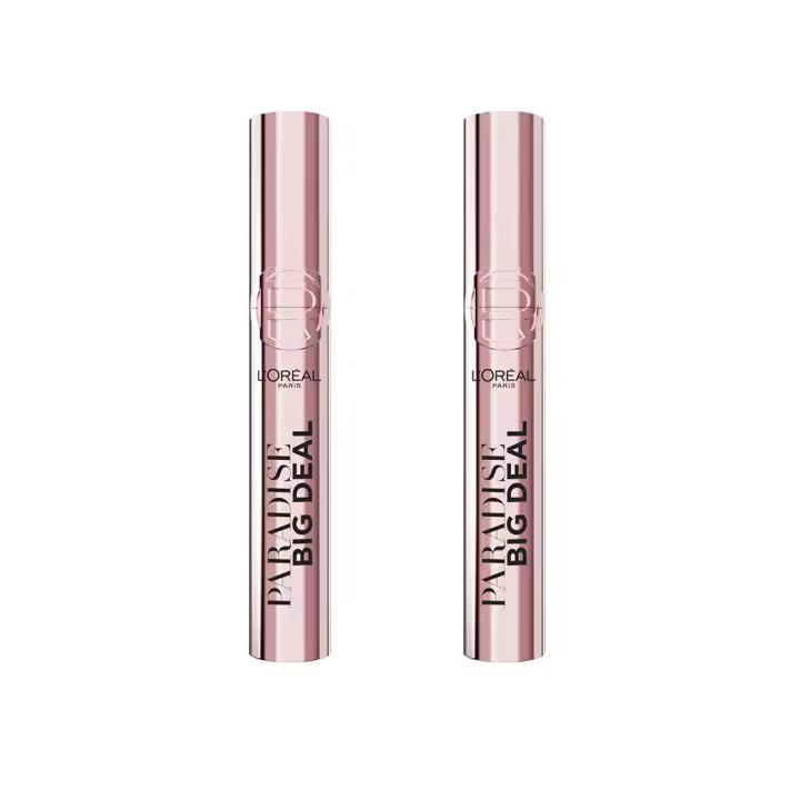 L'Oréal Paris | Pack Paradise Big Deal Máscara de Pestañas Volumen y longitud, 2 unidades - 1