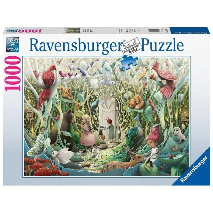 RAVENSBURGER PUZZLE 1000 PZ EL JARDIN SECRETO PUZZLE 1000 PZ PARA ADULTOS 37x27x5 Cms. - 1