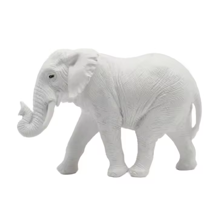 Estatua de elefante moderna para decoración del hogar, figura de resina moderna, escultura de elefante, decoración para escritorios y estanterías. - 1