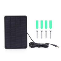 Panel Solar 10W 5V 2en1 Micro USB+Tipo-C Para Cámara De Seguridad Y Sistema De Luz Doméstica Pequeña Panel Solar Exterior Para Carga - details 6