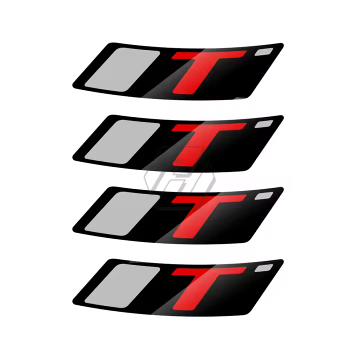Pegatina Reflectante Para Rueda De Motocicleta Compatible Con Vespa GTS Supersport GTS300 GTS300ie Adhesivo Para Rim De Alta Calidad - 1