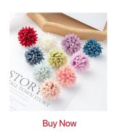 50pcs Plantas Artificiales Flores Para Boda Decoración De Jardín Navidad Wreaths DIY Scrapbook Fotografía Propiedades - details 8