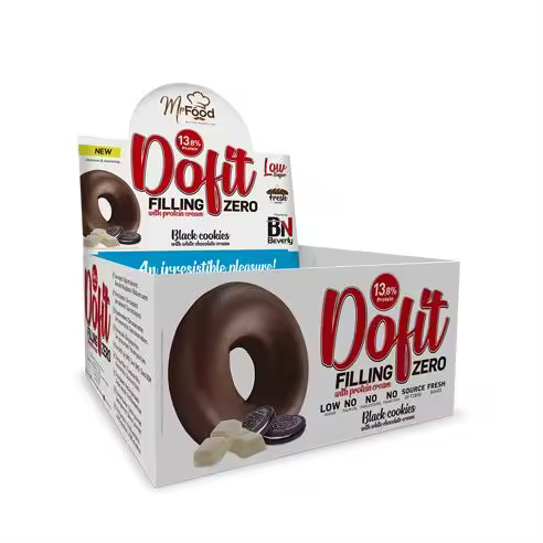 Beverly Nutrition Dofit Zero Black Cookies con Crema Protéica. Rosquilla 8436009392761 ALIMENTACION DEPORTIVA, PROTEINA - 1