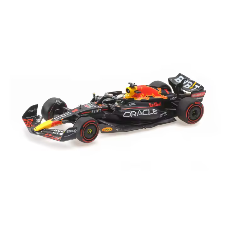 MINICHAMPS 1/43 RED BULL RACING RB18 MAX VERSTAPPEN WINNER BELGIAN GP WORLD CHAMPION 2022 - 417221401 - 1