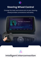 Junsun Radio Coche para Renault Clio 3 2005 2006 2007 2008 2009 2010 2011 2012 2013 2014 Inalámbrico CarPlay Android Auto AI Voice 2 din Pantalla Coche Android Auto Multimedia Navegación GPS Auto radio - details 10