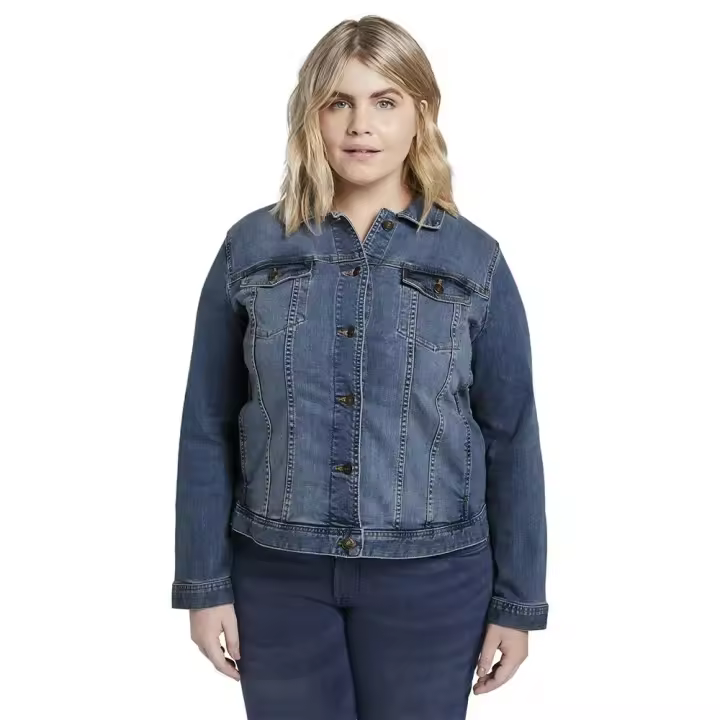 Ropa mujer Chaquetas Tom Tailor Chaqueta Vaquera 1016629 Azul - 1