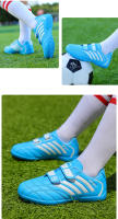 Zapatillas De Fútbol Para Niños Y Niñas TF Original De Cuero Ligero Antideslizante Verdes Para Exteriores Y Futsal - details 7
