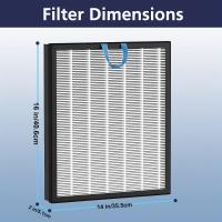 Filtro De Reemplazo Vital 200S Para Levoit Compatible Con Air Purifier Levoit Vital 200S Filtro HEPA H13 Y Carbón Activado - details 1