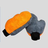 Guantes De Limpieza Para Coche Doble Cara De Microfibra Suave Guante De Secado De Microfibra Chenille Para Limpieza De Cuerpo De Coche Ruedas Y Ventanas - details 3