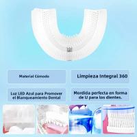 Cepillo De Dientes Eléctrico Para Adultos En Forma De U Automático 360° Limpieza Completa Blanqueamiento Carga Inalámbrica Impermeable - details 3