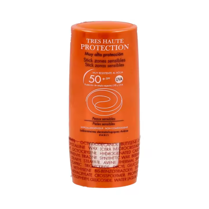 AVENE SOL STICK SPF50+ ZONAS SENSIBLES 8 G PK - 1