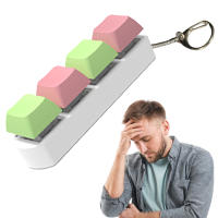 Juguete De Teclado Botón De Estresor DIY Alivio De Estrés Para Fiesta Cadena De Miedos Juguete De Dedo Cubierta De Teclado - details 9
