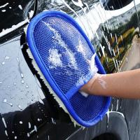 1Pcs Limpieza De Coche Con Paja Azul Herramienta De Limpieza Para Motocicleta Y Automóvil Cepillo De Limpieza Suave Para Cuero - details 5