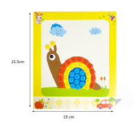 Puzzle De Botones DIY Para Niños Manualidades Creativas De Dibujo Y Pintura Juguete De Artesanía Para Clase De Arte - details 1