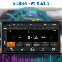 Radio De Coche 7 Pulgadas 2 Din Pantalla Táctil Reproductor De Vídeo Con Cámara De Retroceso Y Cámara De Dashboard Bluetooth Navegación USB FM AUX Entrada Car Video Player Con Dash Cam Y Cámara De Retroceso - details 6