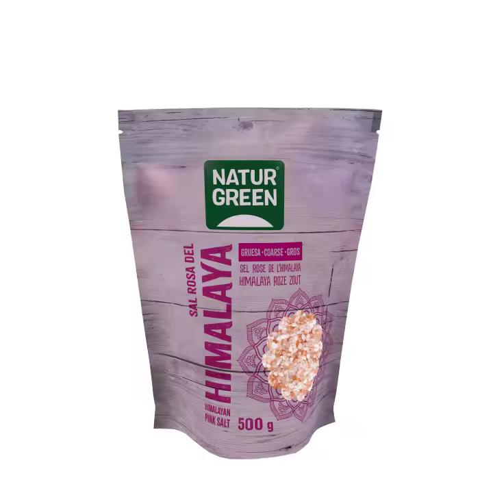 Naturgreen Sal Rosa Del Himalaya Gruesa 500G - 1