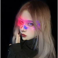 Gafas Luminosas LED De Siete Colores Para Fiestas De Cumpleaños Bares Festivales De Música Navidad Y Ciencia Ficción - details 9