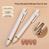 Pluma De Diamante De Punta Para Uñas 4-en-1 Rotatoria Para Adornos Herramienta De Manicura Plástica Certificación 3C - details 4