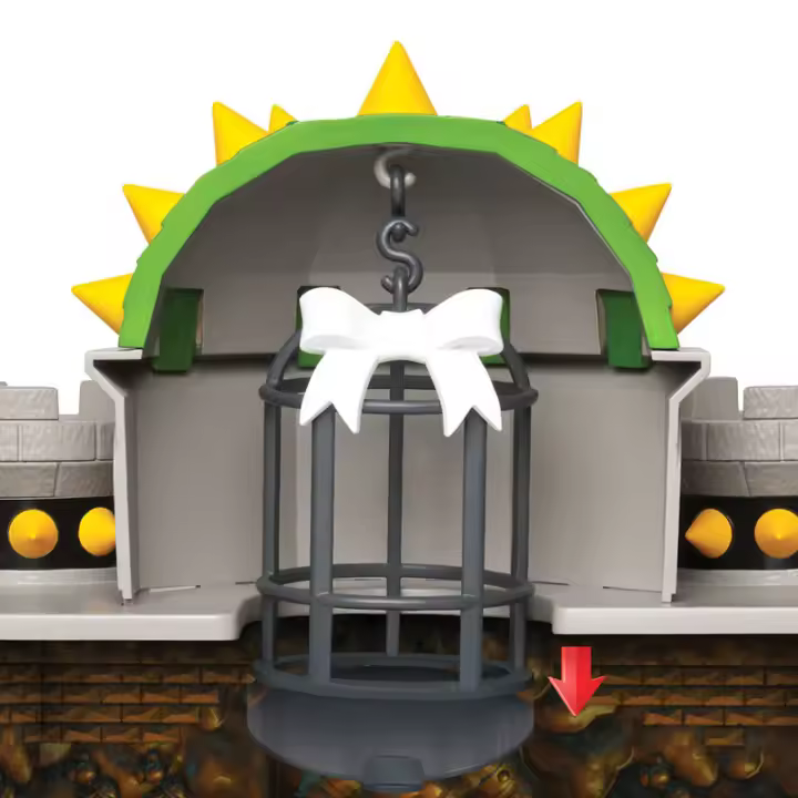 Playset Castillo Bowser deluxe Mario BrosFigura  Coleccionable - Idea de Regalo- Mercancia Oficial - Juguetes para Niños y Adultos - Movies Fans - Muñeco para Coleccionistas y Exposición - 1