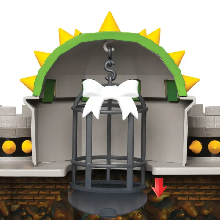Playset Castillo Bowser deluxe Mario BrosFigura  Coleccionable - Idea de Regalo- Mercancia Oficial - Juguetes para Niños y Adultos - Movies Fans - Muñeco para Coleccionistas y Exposición - 1