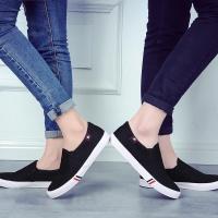 Zapatillas De Lona Clásicas Para Hombre Zapatos Casuales Slip on Loafers Antideslizantes Para Caminar Y Skateboarding Zapatillas Vulcanizadas Planas - details 14