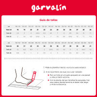 Garvalín zapatillas de lona con velcro y puntera de goma mod. 232810-A - details 0