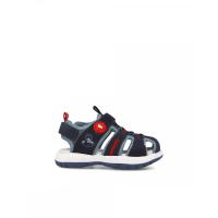 Sandalias planas niño GARVALIN 252821-A089 SANDALIA TREKKING AZUL MARINO 34505 25V - details 0