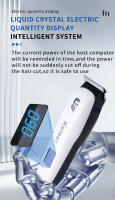 Set Profesional De Pelacabelos Kemei KM-PG809A KM-PG232 KM-3382 Recargable Por USB Trimmer De Barba Sin Cable Con Corte Rápido Y Ajuste De Longitud - details 15
