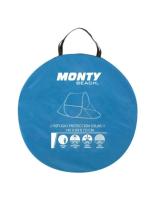 Monty Paraviento Playa Pop Up Azul y Morado 145X69X70 CM - Protección Solar UV - details 2