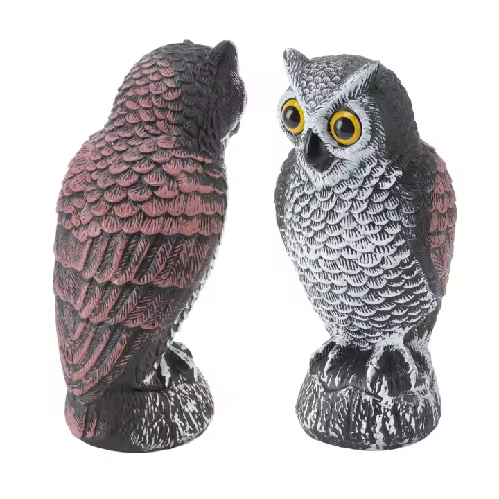 Disuasor De Pájaros En Jardín Con Figura De Falso Águila Plástica Impermeable Para Mantener Lejos Los Pájaros Decoración De Jardín Walfront - 1