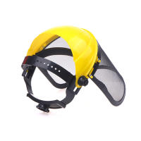 1PC Sombrero De Seguridad Para Jardín Con Máscara Protectora De Cara Completa Para Madera Y Cortacésped En Bosque Protección Forestal - details 0