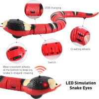 Juguete Interactivo Para Gatos Smart Sensing En Forma De Serpiente Automático Recargable Por USB Juguete Para Gatos Y Perros Pequeños - details 3