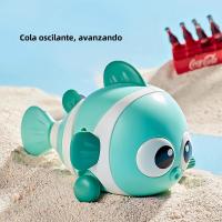 Juguetes De Baño Para Niños Con Peces Clowns En Cadena Que Corren Al Baño Juego En Agua Interacción Entre Padres E Hijos - details 5