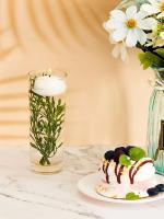 10pcs Flores Artificiales Para Velas Flotantes Relleno De Vaso De Suspensión En Cilindro Decoración De Fiesta De Boda - details 3
